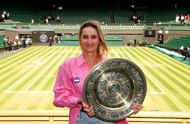 Marketa Vondrousova at the 2023 Wimbledon. (Photo: Getty)